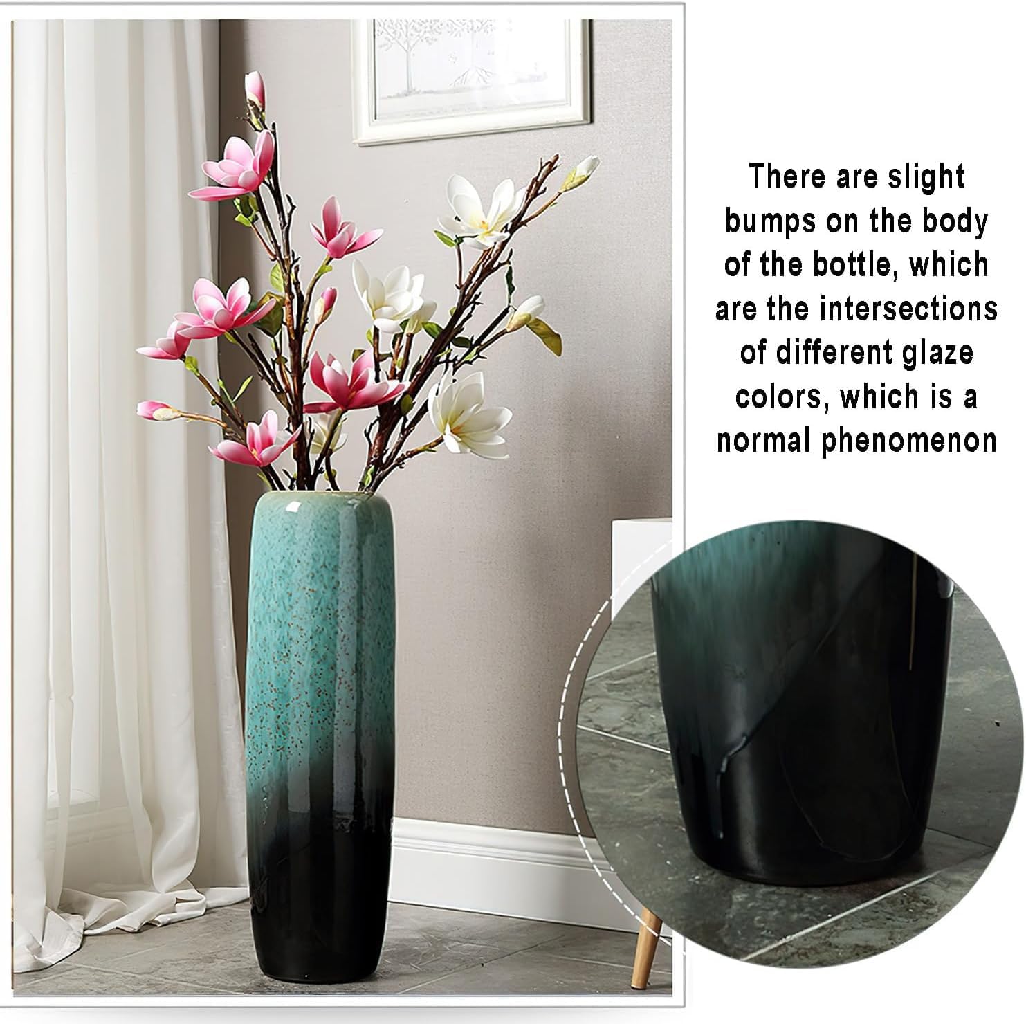 花のブーケ陶器置物飾り物せとものインテリア雑貨